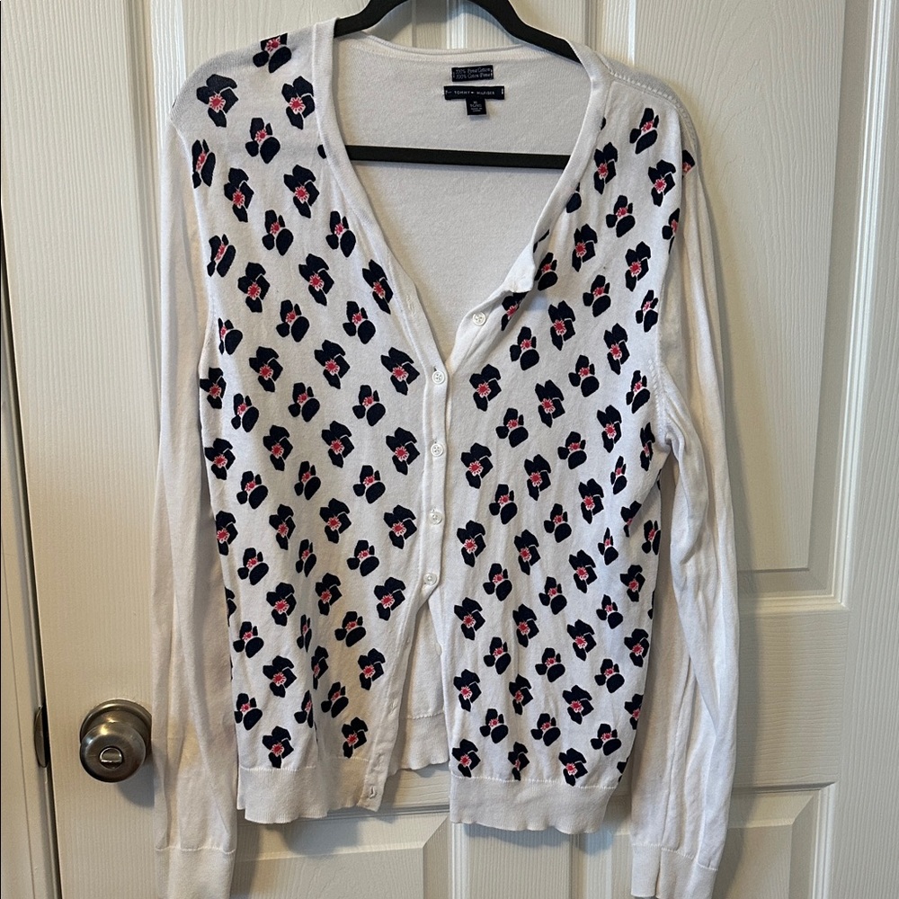 Tommy Hilfiger Cardigan with flower Design